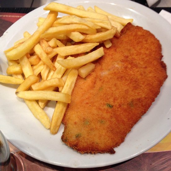 Milanesa de Suprema con Fritas