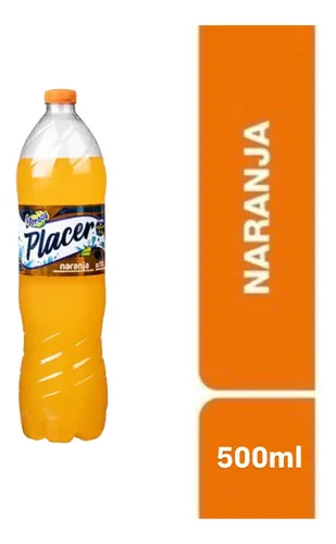 Agua saborizada Placer Naranja 500ml