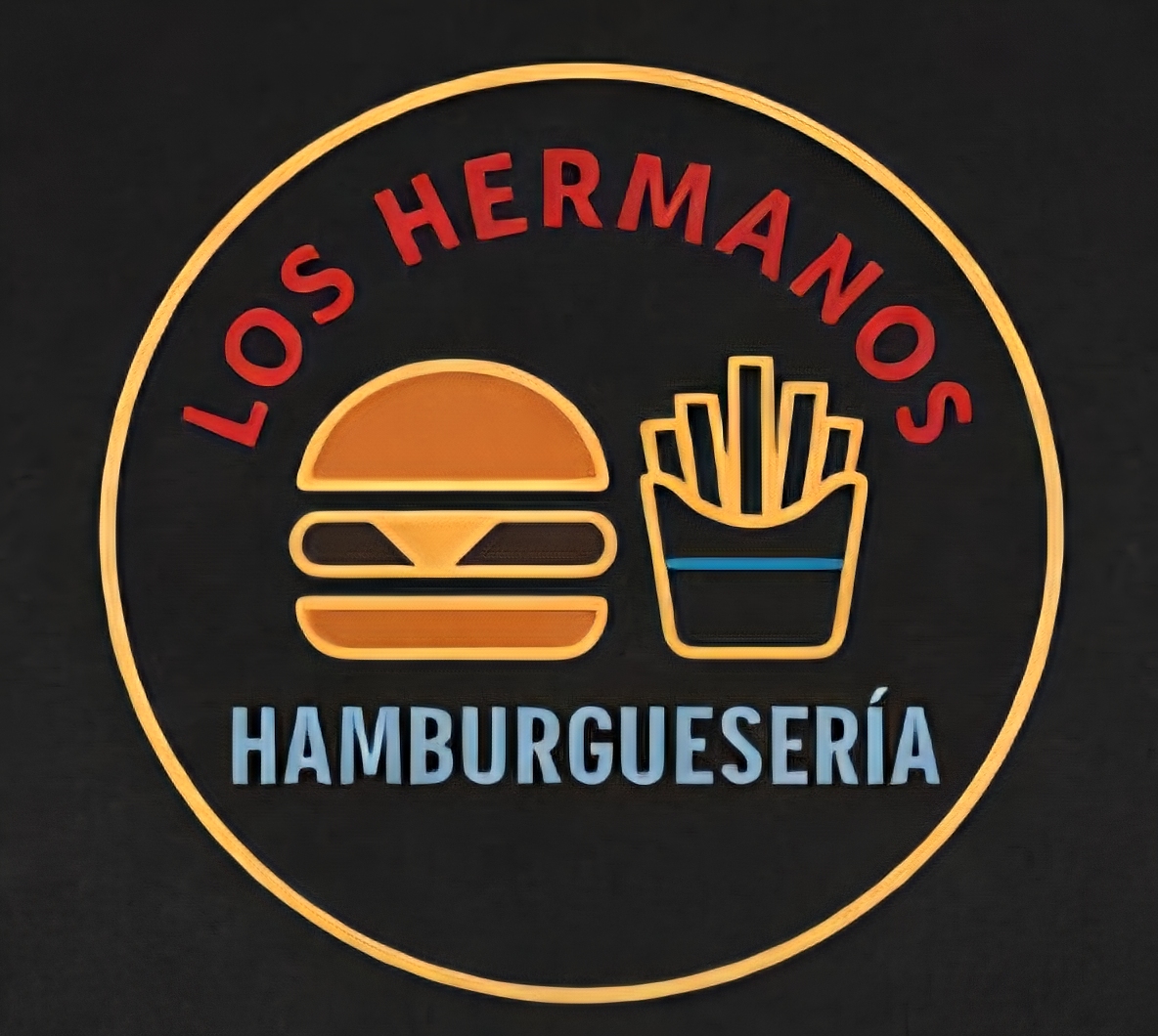 Hamburguesería Los Hermanos logo