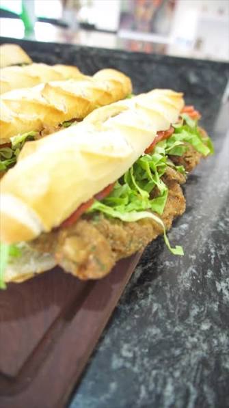 Sanguche de Milanesa de Carne